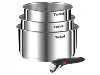 Sada hrncov Tefal Ingenio Emotion, nehrdzavejúca oceľ, 4 ks.